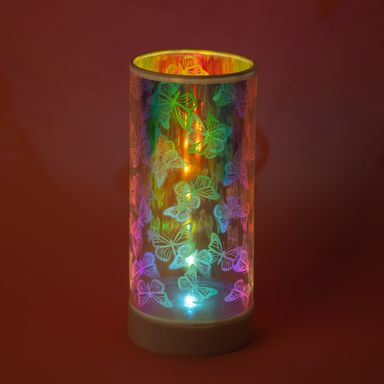 Lampara de Escritorio con Proyector Mariposas Modelo 87954 Serie Miniso