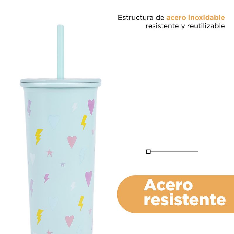 Vaso-de-Acero-Inoxidable-con-Pitillo-800-Ml-Menta-8-24229