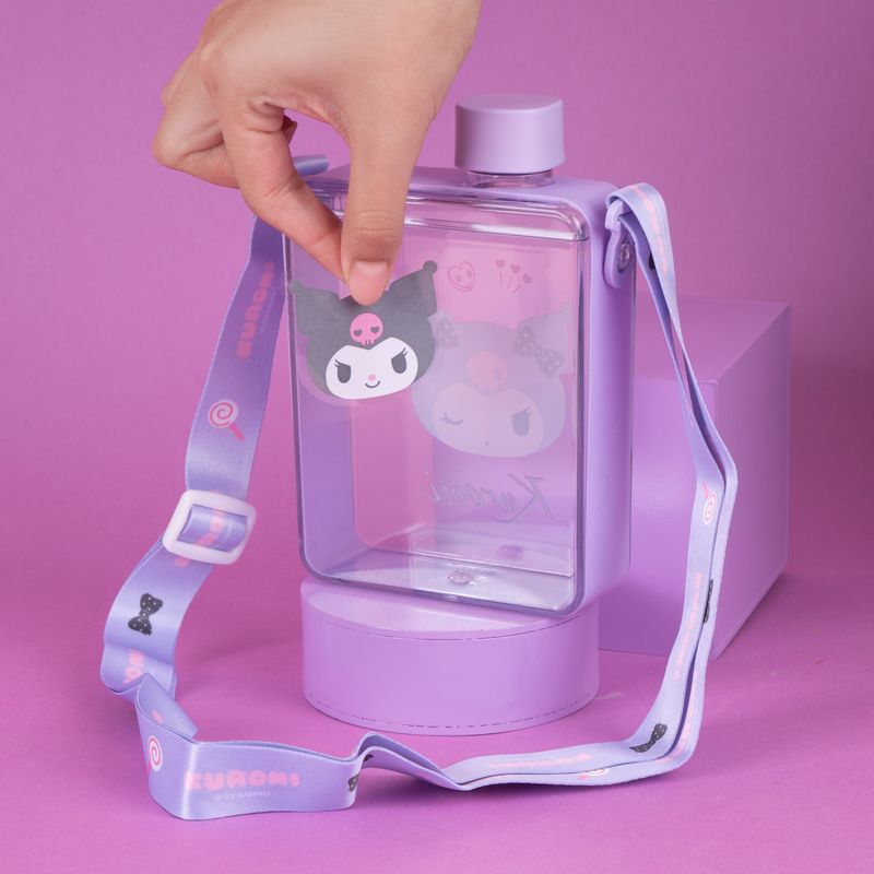 Botella-de-Plastico-con-Correa-500-Ml-Serie-Sanrio-Kuromi-2-24371