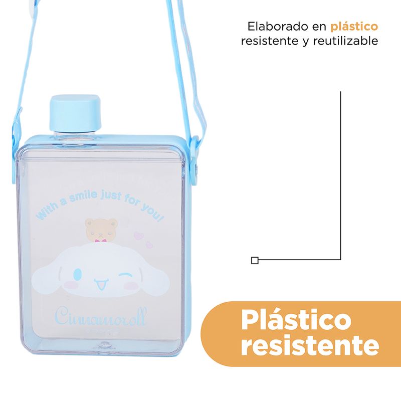 Botella-de-Plastico-con-Correa-500-Ml-Serie-Sanrio-Cinnamoroll-7-24372