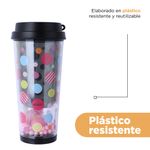 Vaso-Plastico-de-Doble-Pared-450-Ml-Serie-Dots-Negro-6-24237