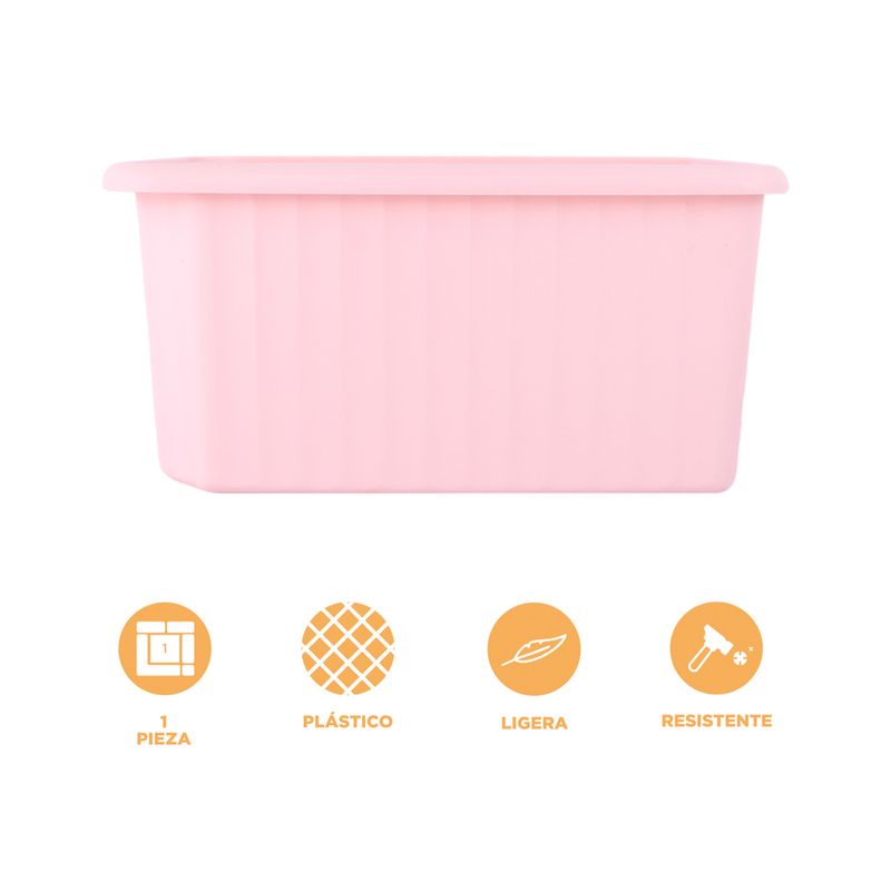 Organizador-Plastico-Cesta-de-Almacenamiento-Apilable-Mori-Girl-L-Rosa-3-24250