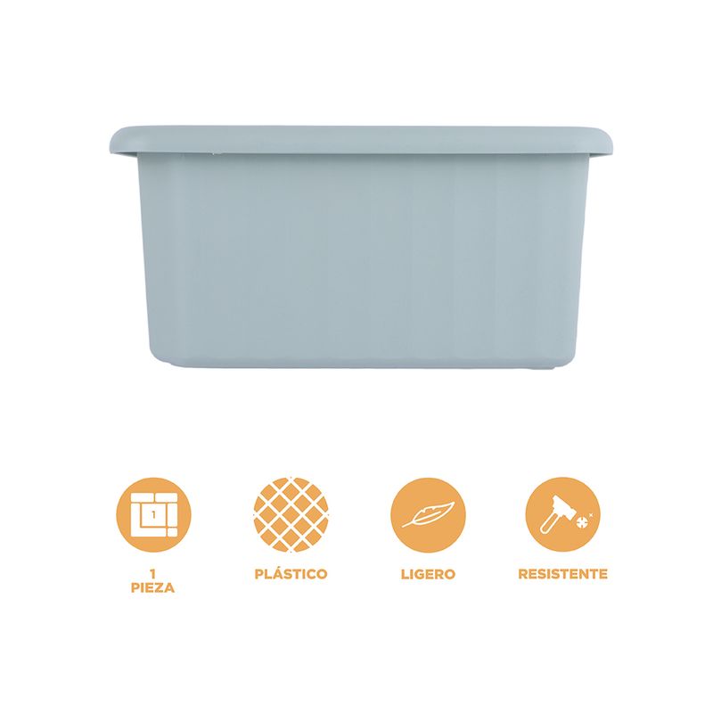 Organizador-Plastico-Cesta-de-Almacenamiento-Apilable-Mori-Girl-S-Verde-3-24251