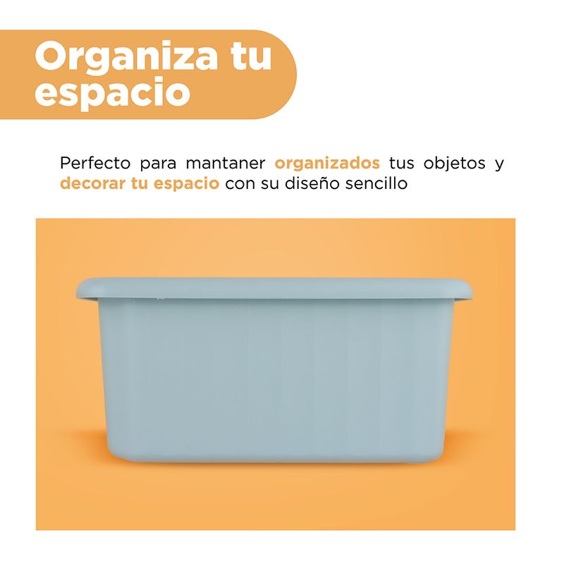 Organizador-Plastico-Cesta-de-Almacenamiento-Apilable-Mori-Girl-S-Verde-4-24251