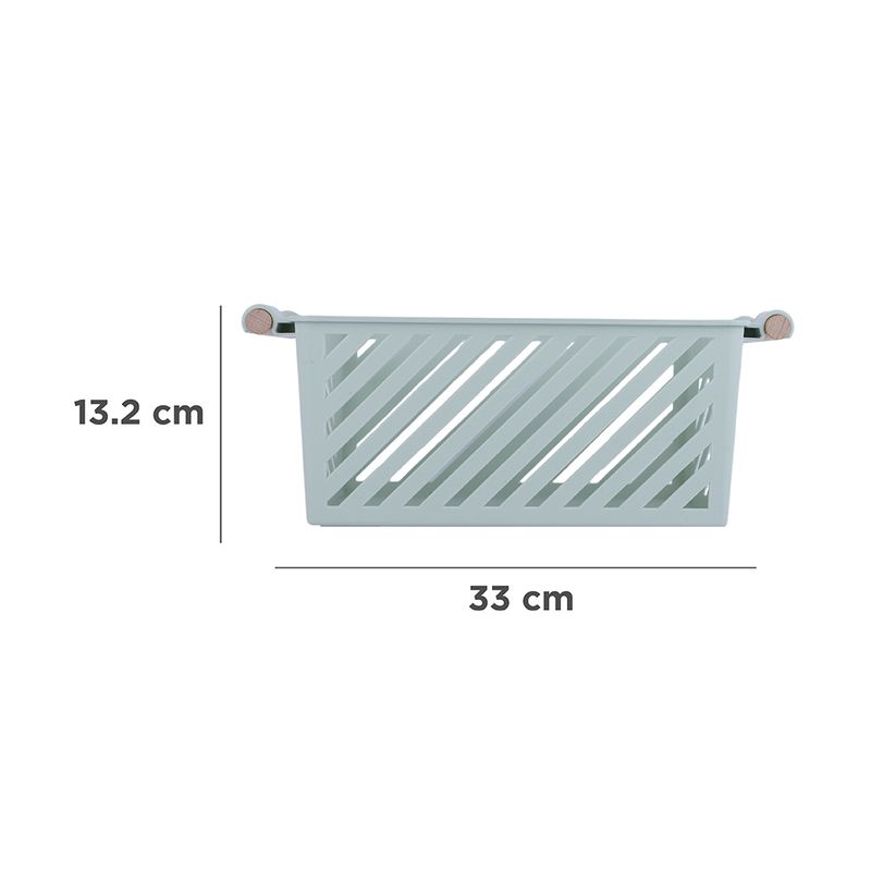 Organizador-Plastico-Cesta-de-Almacenamiento-Apilable-con-Mango-de-Madera-L-Verde-6-24210