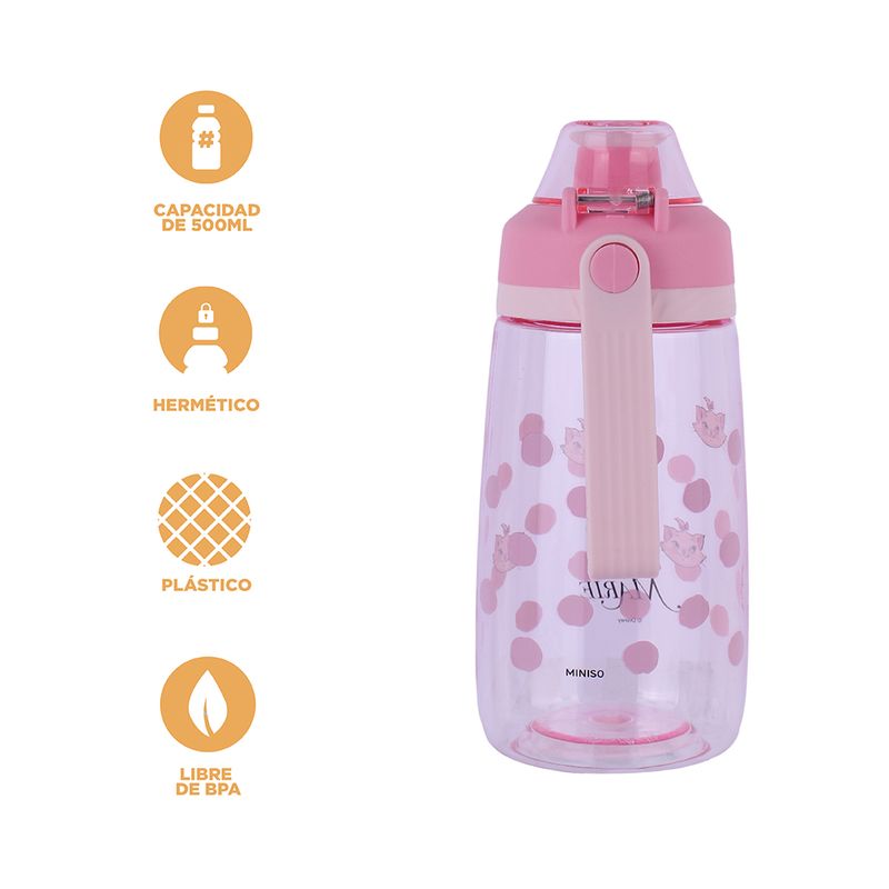 Vaso-Plastico-con-Mango-de-Silicona-500-Ml-Serie-Disney-Marie-3-24264
