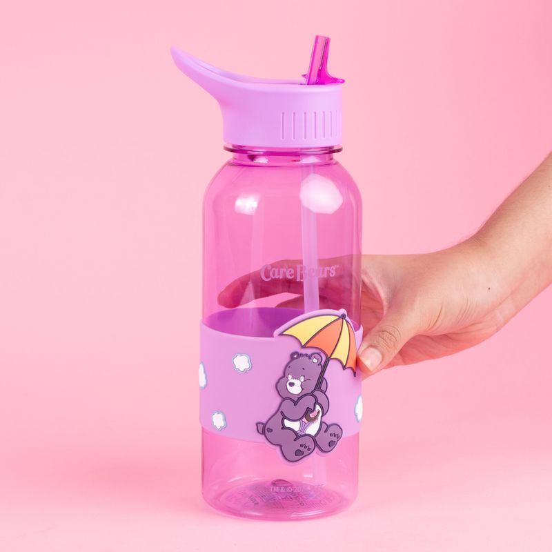 Vaso-Plastico-con-Pitillo-y-Funda-1000Ml-Serie-Care-Bears-Purpura-2-24337