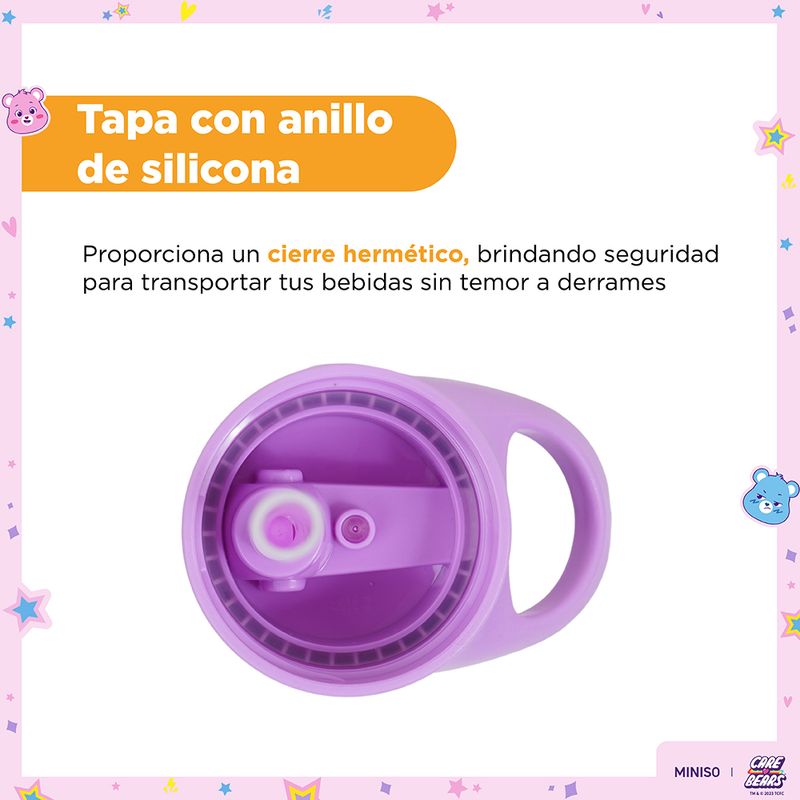 Vaso-Plastico-con-Pitillo-y-Funda-1000Ml-Serie-Care-Bears-Purpura-5-24337