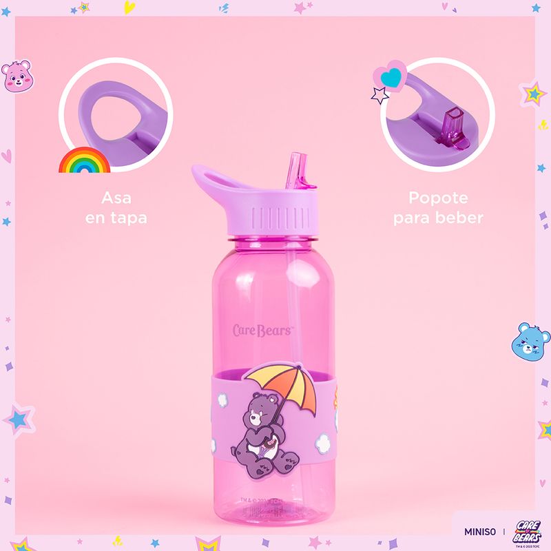 Vaso-Plastico-con-Pitillo-y-Funda-1000Ml-Serie-Care-Bears-Purpura-6-24337