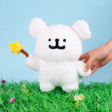 Peluche Maltese con Varita de Estrella Serie Maltese