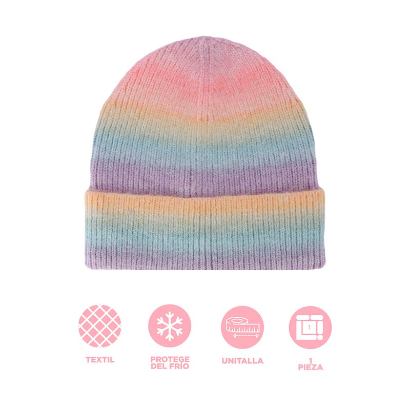 Gorro-Tejido-Serie-Miniso-Degradado-Rosa-Naranja-3-24246