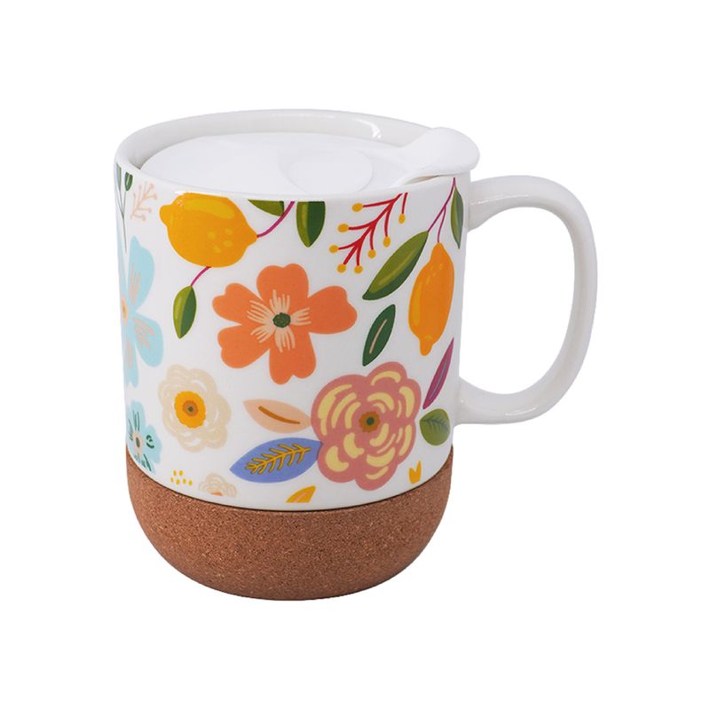 Taza-Ceramica-con-Tapa-y-Fondo-de-Corcho-300-Ml-Serie-Flower-1-24215