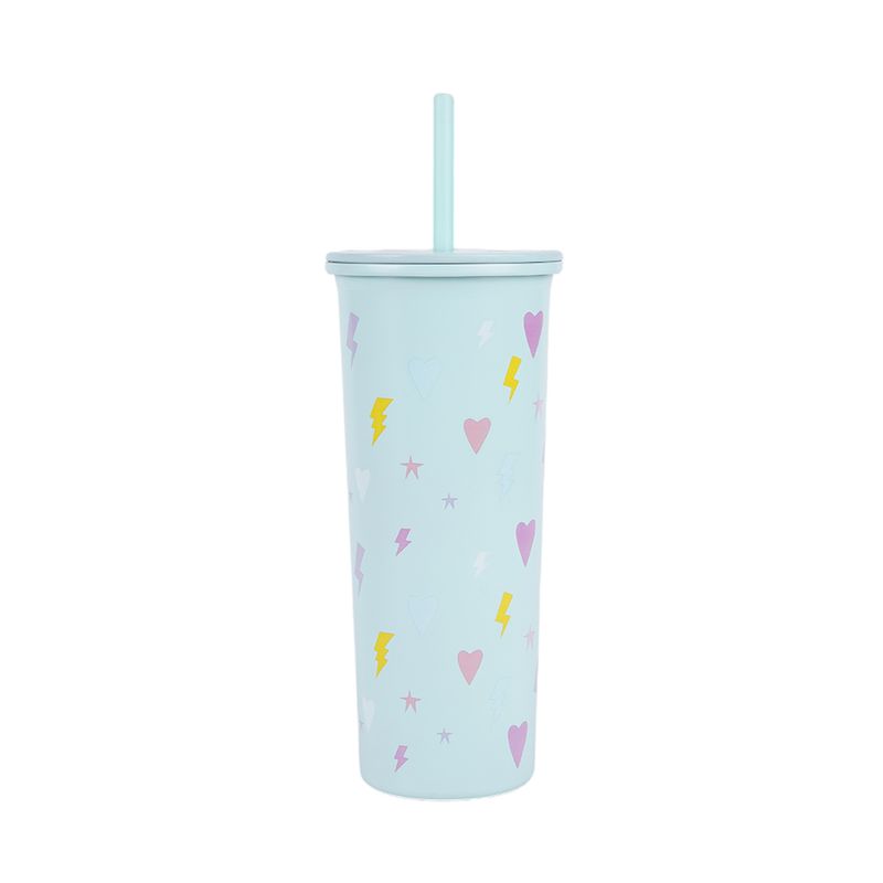 Vaso-de-Acero-Inoxidable-con-Pitillo-800-Ml-Menta-1-24229