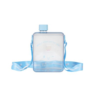 Botella de Plastico con Correa 500 Ml Serie Sanrio Cinnamoroll