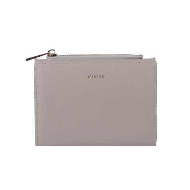 Billetera para Mujer Basica Serie Miniso Beige