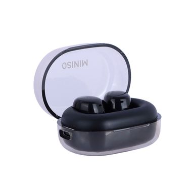 Audifonos Tws Space Capsule Mod D50 Serie Miniso Negro