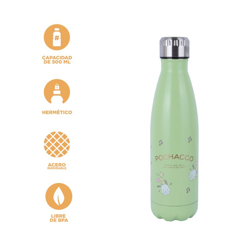 Termo-de-500-Ml-Pochacco-Serie-Sanrio-Verde-4-24478
