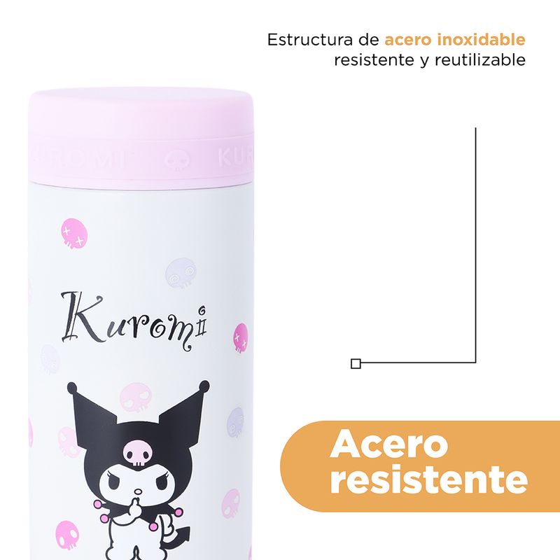 Termo-de-200-Ml-Kuromi-Serie-Sanrio-Morado-y-Blanco-6-24483