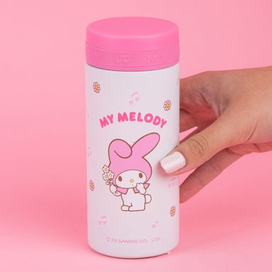 Termo de 200 Ml My Melody Serie Blanco y Rosa