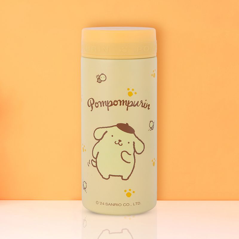 Termo-de-200-Ml-Pompompurin-Serie-Sanrio-Amarillo-2-24485