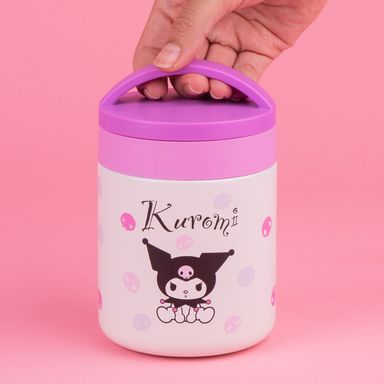 Termo de 420 Ml Kuromi Serie Sanrio