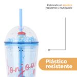 Vaso-Plastico-con-Pitillo-de-600-Ml-Serie-Mini-Family-7-24420