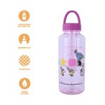 Vaso-Plastico-con-Asa-de-1000-Ml-Serie-Snoopy-Rosa-3-24421