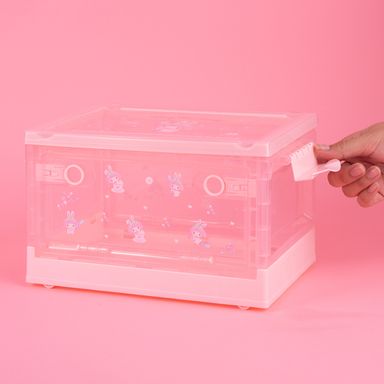 Organizador Plastico Plegable con Apertura Lateral Xs My Melody Serie Sanrio