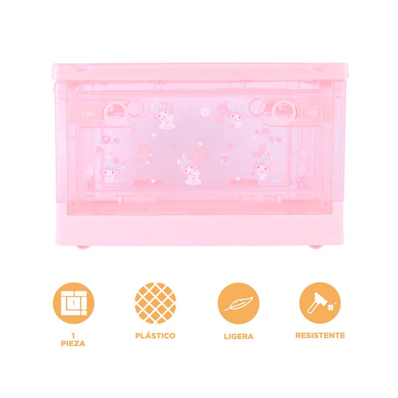 Organizador-Plastico-Plegable-con-Apertura-Lateral-Xs-My-Melody-Serie-Sanrio-4-24473