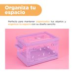Organizador-Plastico-Plegable-con-Apertura-Lateral-Xs-Kuromi-Serie-Sanrio-5-24474