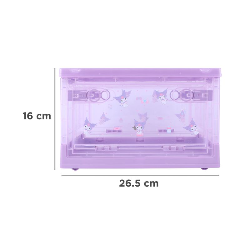 Organizador-Plastico-Plegable-con-Apertura-Lateral-Xs-Kuromi-Serie-Sanrio-8-24474