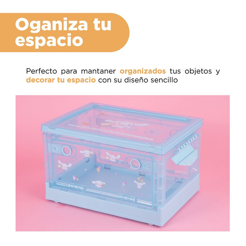 Organizador-Plastico-Plegable-con-Apertura-Lateral-Xs-Cinnamoroll-Serie-Sanrio-4-24475