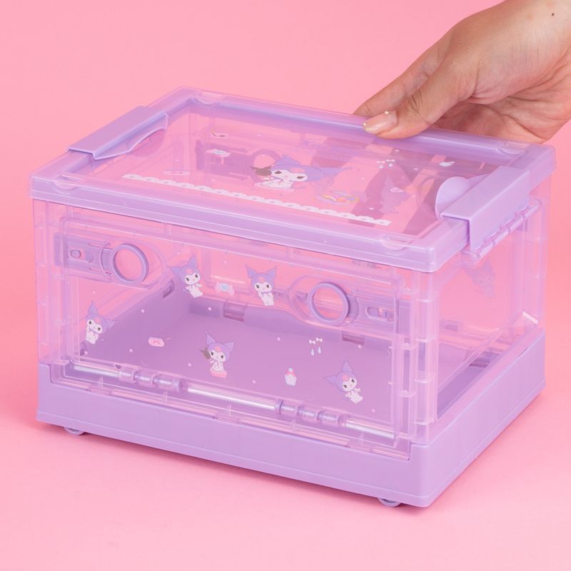 Organizador-Plastico-Plegable-con-Apertura-Lateral-Xxs-Kuromi-Serie-2-24467