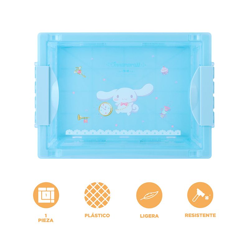 Organizador-Plastico-Plegable-con-Apertura-Lateral-Xxs-Cinnamoroll-Serie-Sanrio-3-24468