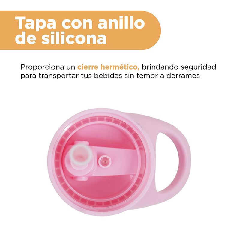 Vaso-Plastico-con-Pitillo-y-Funda-Marie-1000Ml-Serie-Disney-Lilo-Stitch-Rosa-5-24422
