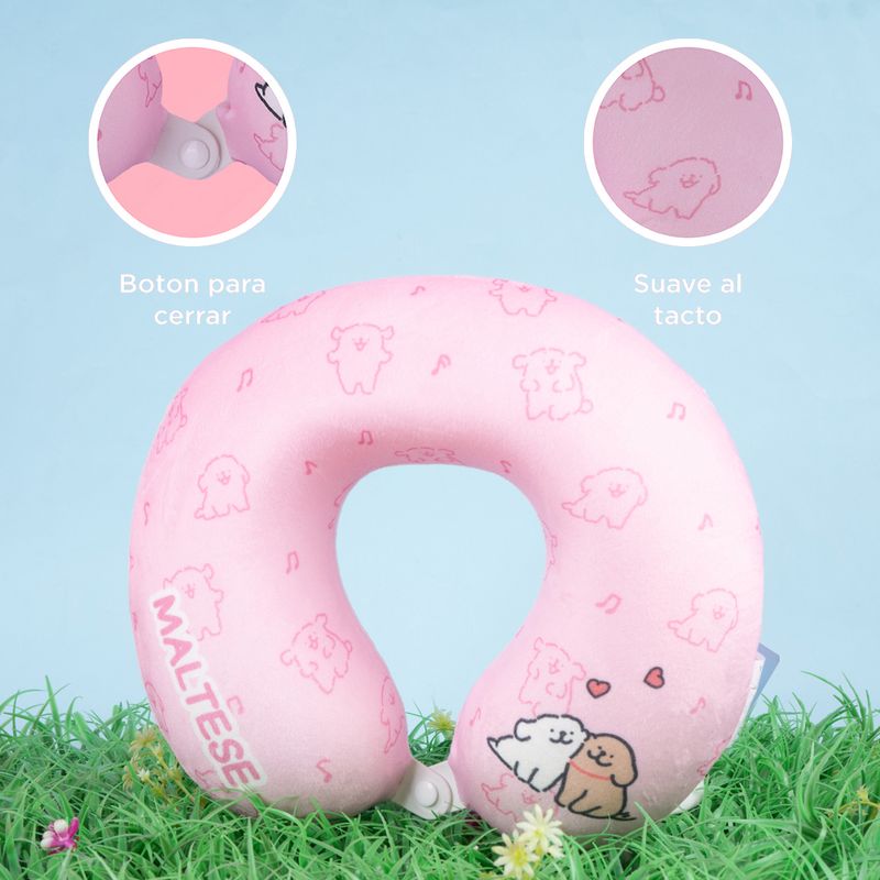 Almohada-de-Viaje-Espuma-Viscoelastica-Serie-Maltese-Rosa-6-24409
