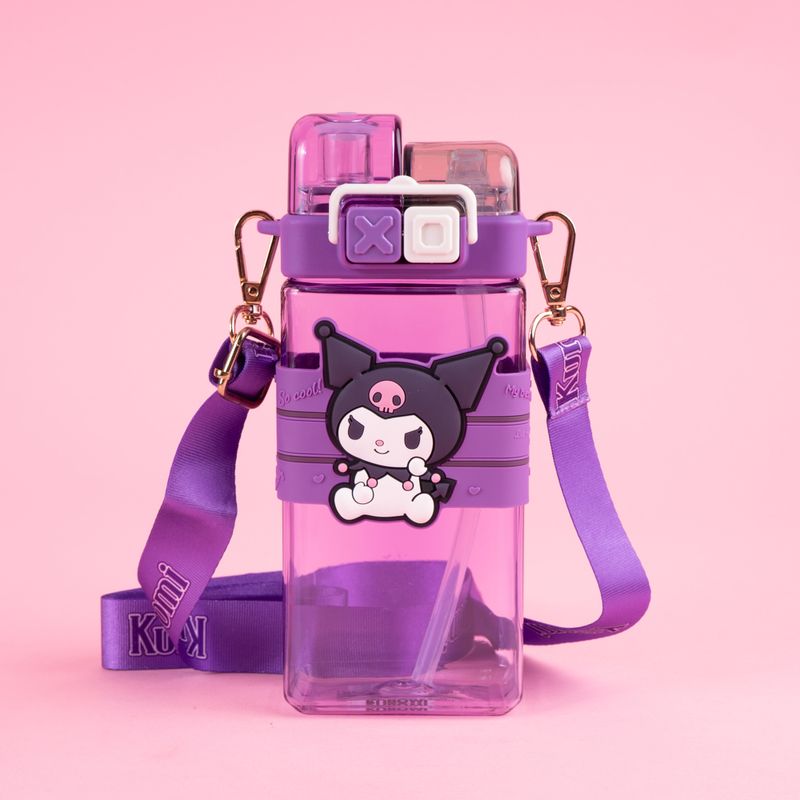 Vasa-Plastico-con-Doble-Pitillo-de-520-Ml-Kuromi-Serie-Sanrio-8-24470