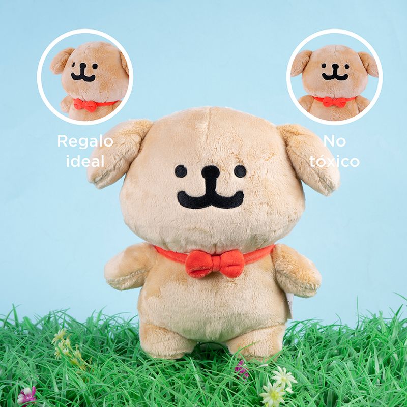 Peluche-10-In-Golden-Retriever-Con-Corbata-de-Mo-o-Serie-Maltese-6-24404
