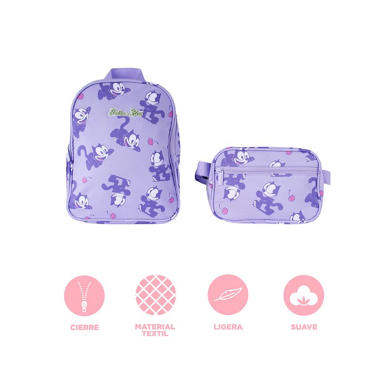 Maleta-Escolar-Serie-Felix-The-Cat-Morado-3-24531