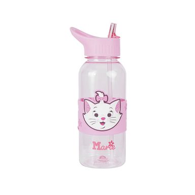 Vaso Plastico con Pitillo y Funda Marie 1000Ml Serie Disney Lilo & Stitch Rosa