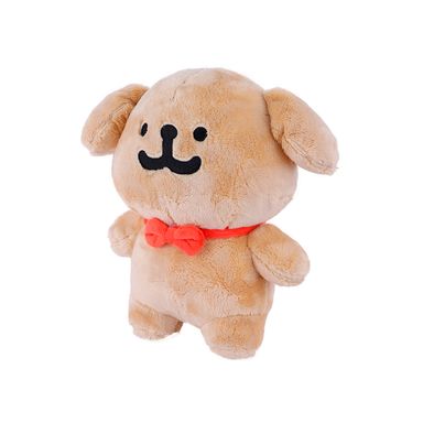 Peluche 10 In Golden Retriever Con Corbata de Moño Serie Maltese