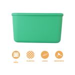 Organizador-Plastico-de-Almacenamiento-con-Tapa-Serie-Rainbow-L-Verde-4-24582