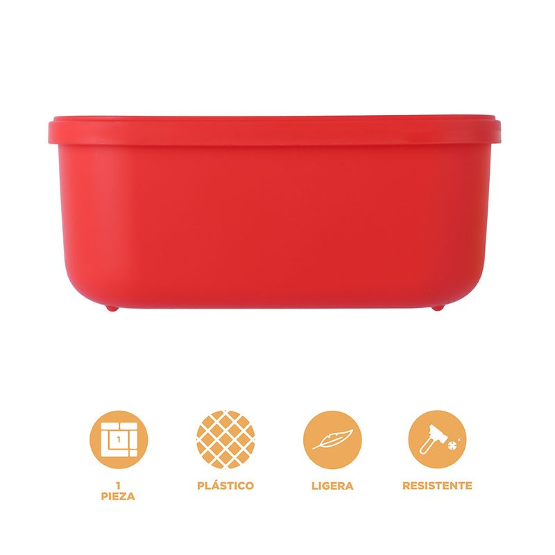 Organizador-Plastico-de-Almacenamiento-con-Tapa-Serie-Rainbow-S-Rojo-3-24585