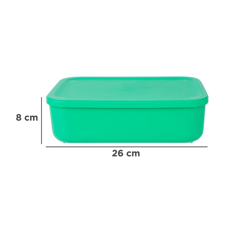 Organizador-Plastico-de-Almacenamiento-con-Tapa-Serie-Rainbow-S-Verde-8-24589