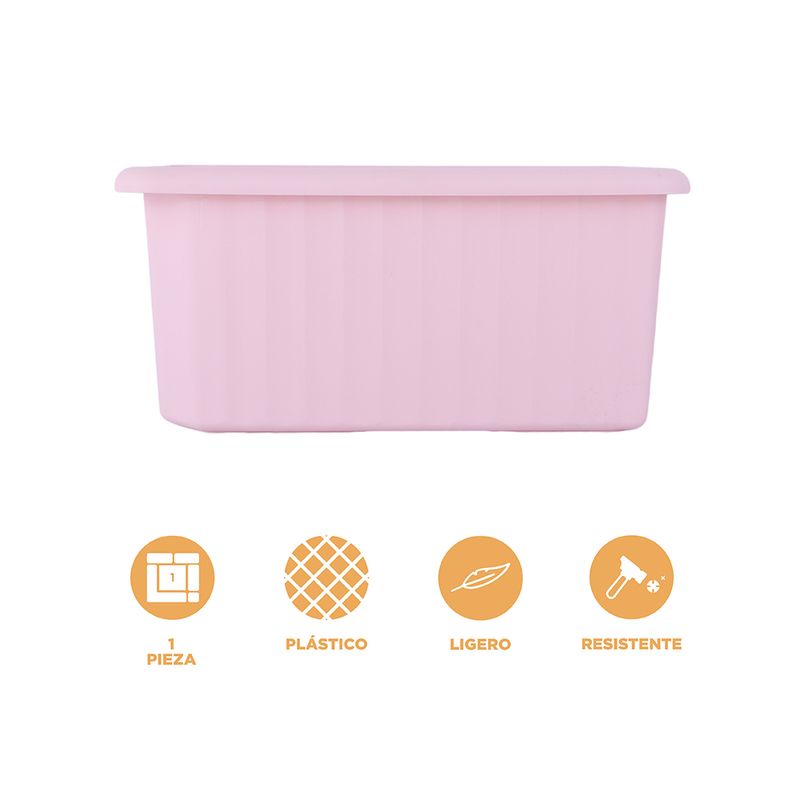 Organizador-Plastico-de-Almacenamiento-Apilable-M-Rosa-3-24593