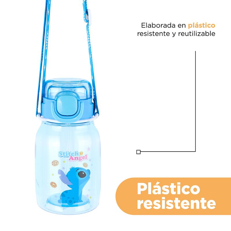 Vaso-Plastico-con-Correa-de-600-Ml-Stitch-Serie-Disney-Lilo-Stitch-7-24654