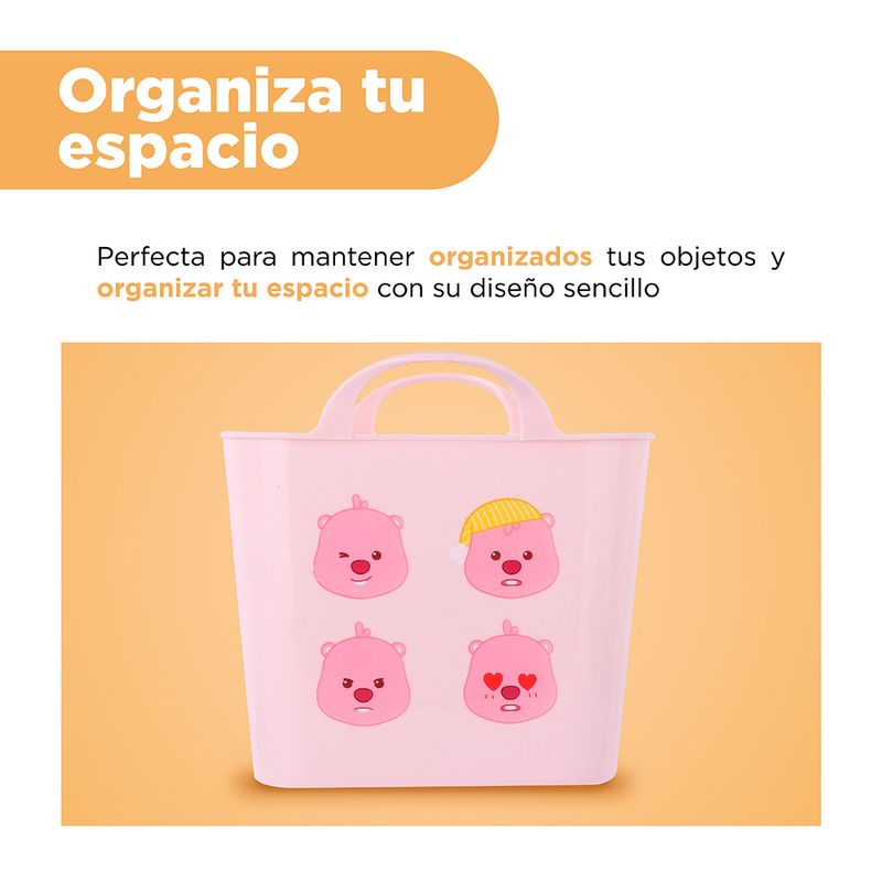 Organizador-Plastico-de-Almacenamiento-Serie-Loopy-L-Rosa-4-24612