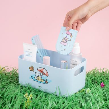 Organizador Plastico de Almacenamiento Serie Maltese L Azul