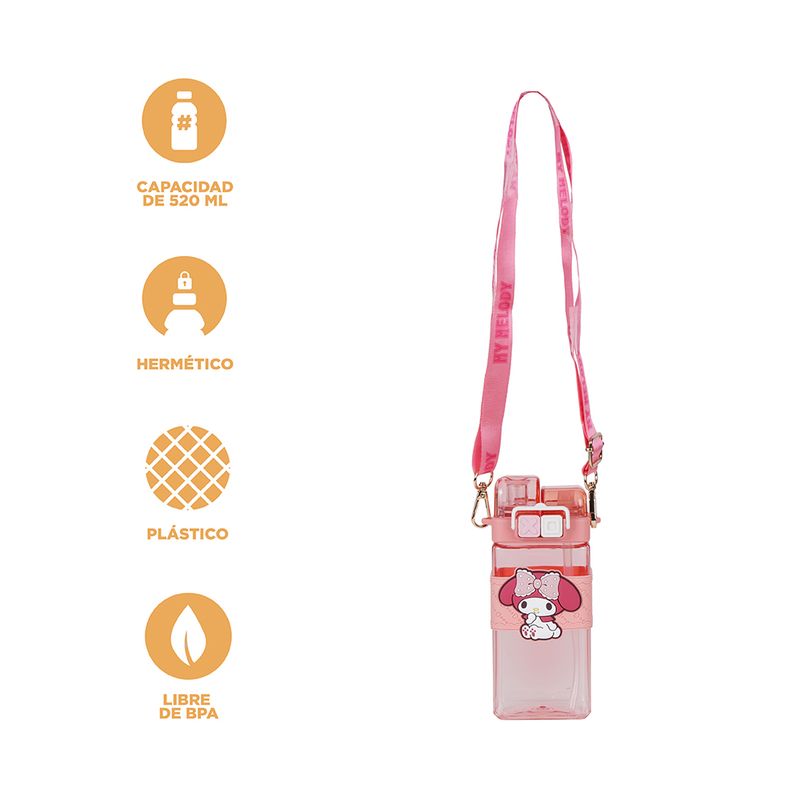 Vaso-Plastico-con-Doble-Pitillo-de-520-Ml-My-Melody-Serie-Sanrio-4-24629