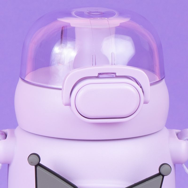 Vaso-Plastico-con-Tapa-y-Pitillo-de-600-Ml-Kuromi-Serie-Sanrio-Morado-3-24636